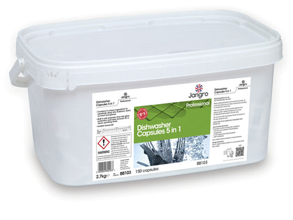 DISHWASHER 5 IN 1 CAPSULES -150 PER TUB
