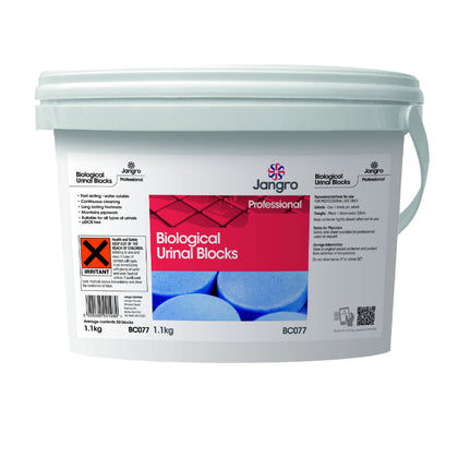JANGRO BIO URINAL BLOCKS 1.1KG TUB