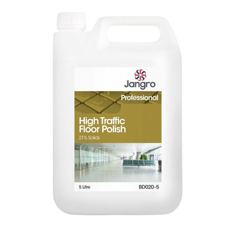 HIGH TRAFFIC FLOOR POLISH 21% SOLIDS - 5L