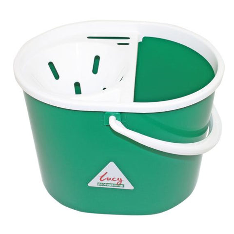 OVAL MOP BUCKET 15L- GREEN