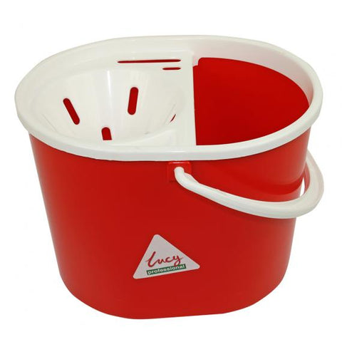 OVAL MOP BUCKET 15L -  RED