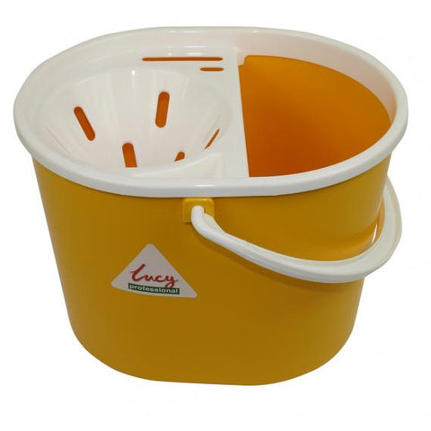 OVAL MOP BUCKET 15L- YELLOW