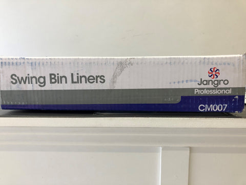 JANGRO WHITE SWING BIN LINER 13'X23'30 HD