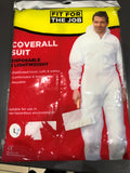 COVERALL SUIT DISPOSABLE LIGHTWEIGHT - L