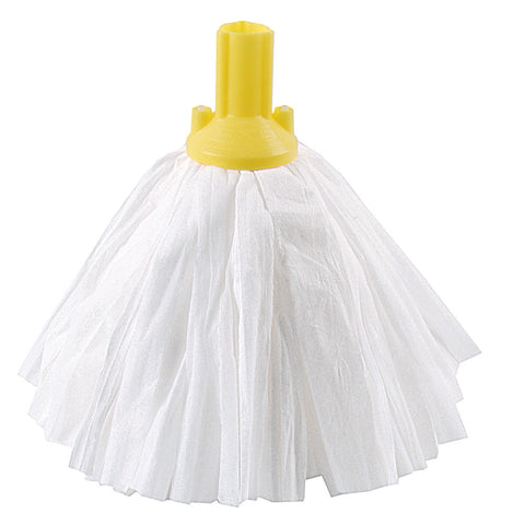 EXEL BIG WHITE SOCKET MOP HEAD - YELLOW