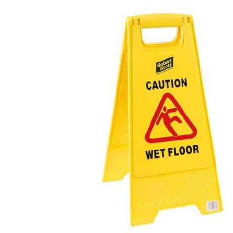 JANGRO WET FLOOR/CIP SIGN - A-FRAME