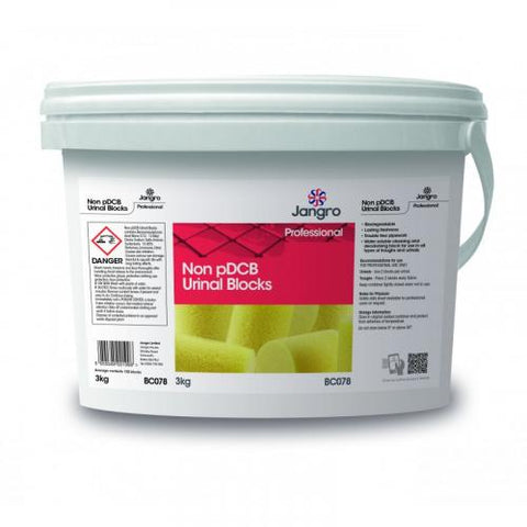 JANGRO NON PDCB URINAL BLOCKS - 3KG TUB